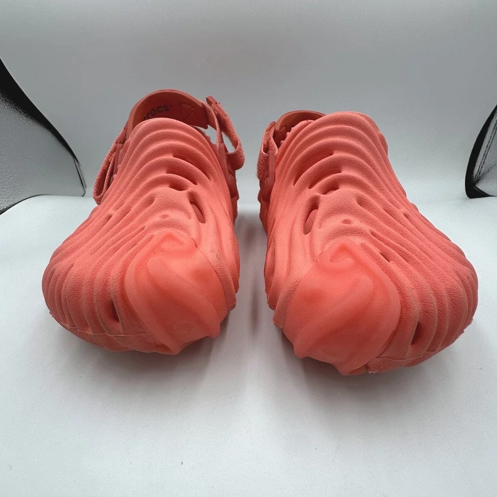 Salehe Bembury Crocs Pollex Clog Persimmon Kids 5+ Size J1 7 7/8″ 208600 C23